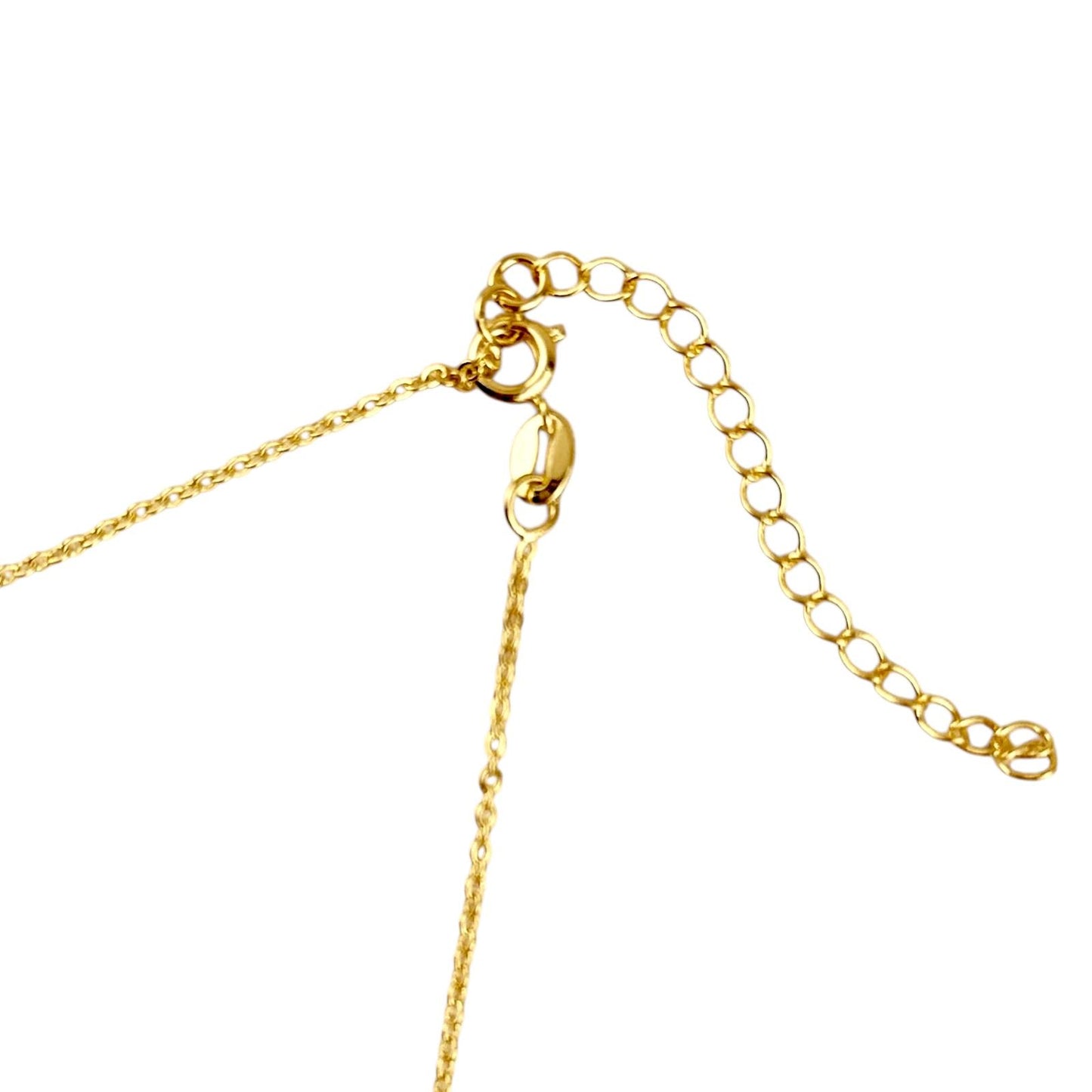 Star Design Charm 18k Gold Filled Necklace