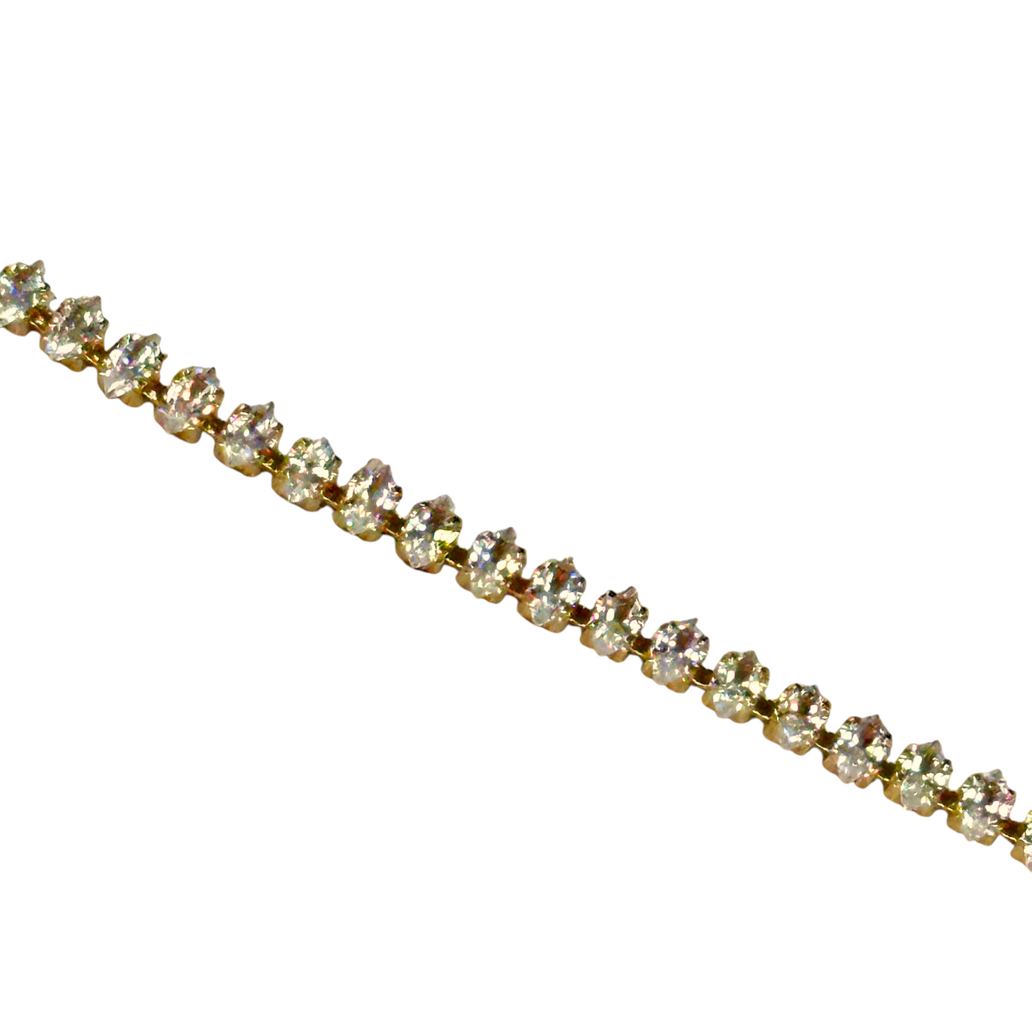 3mm Marquise CZ 18k Gold Filled  Riviera Necklace