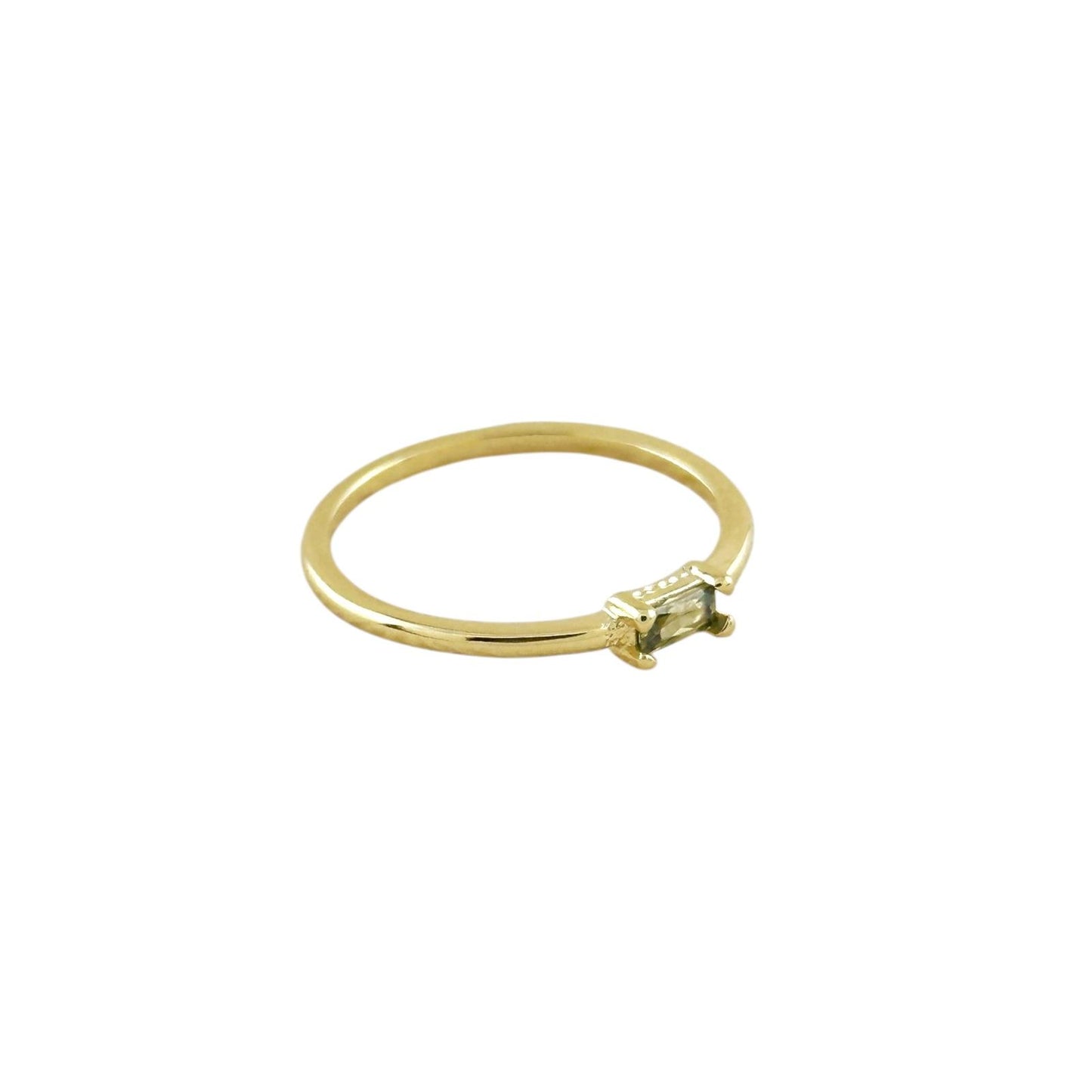 Birthstone 18K Gold Filled Ring