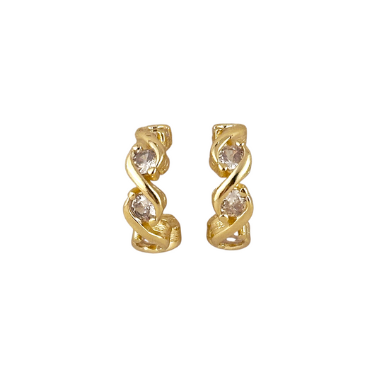 15mm Open Hoop 18k Gold Filled Earrings