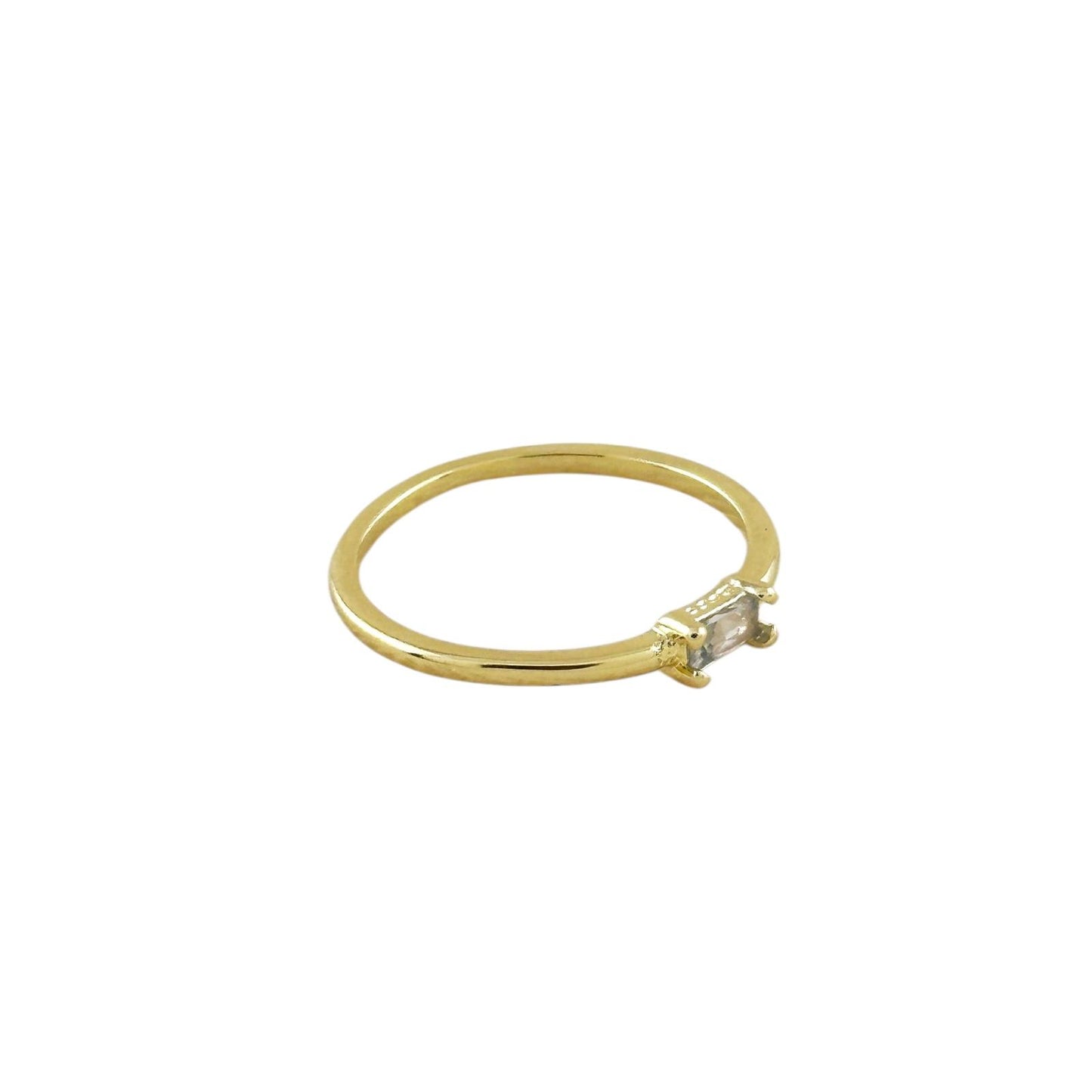 Birthstone 18K Gold Filled Ring