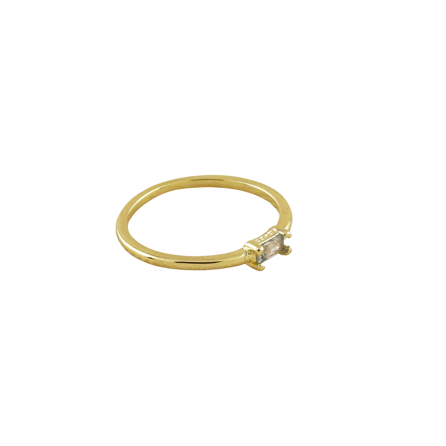 Birthstone 18K Gold Filled Ring