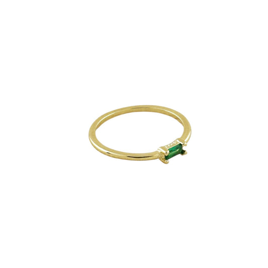 Birthstone 18K Gold Filled Ring