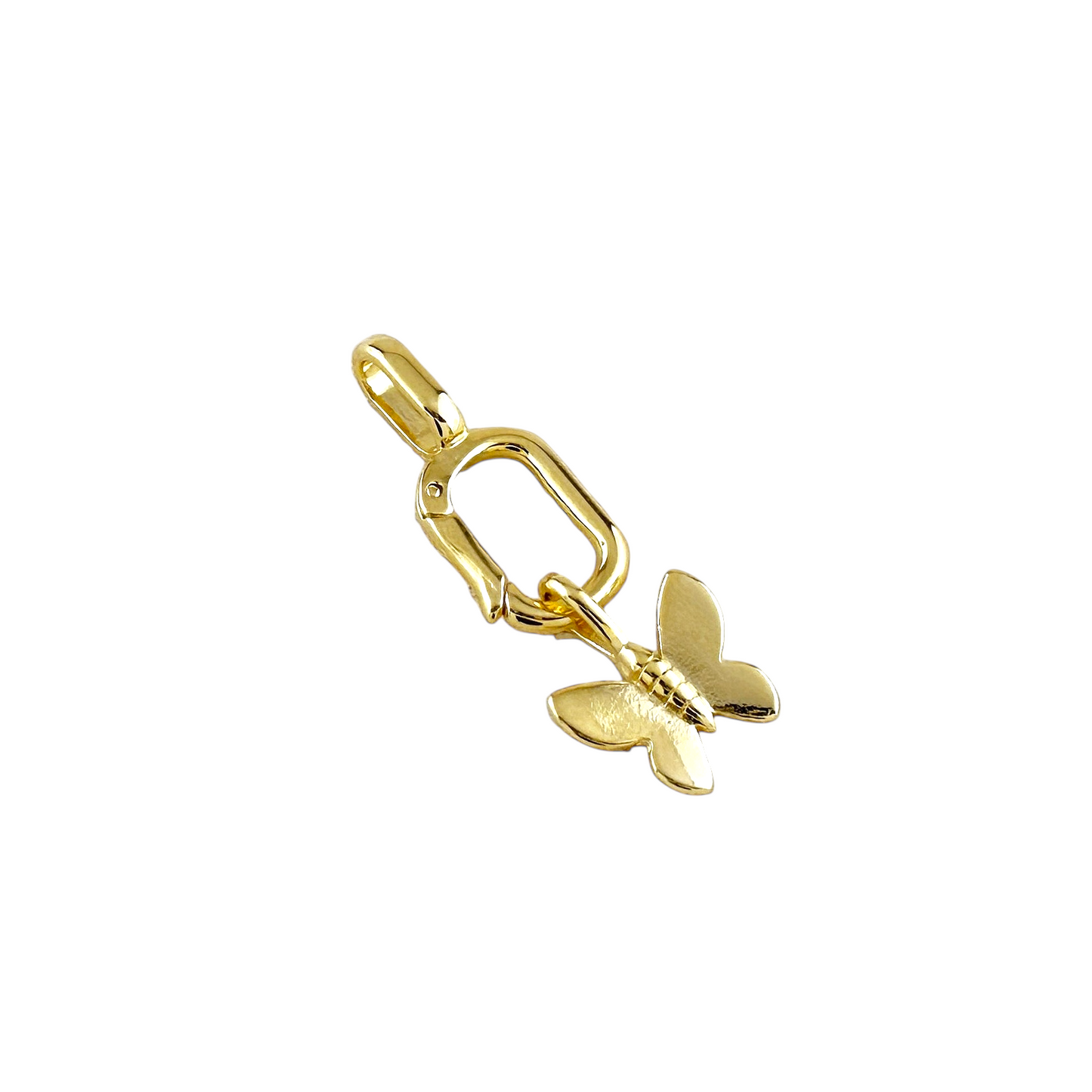 15mm Butterfly 18k Gold Filled Pendant